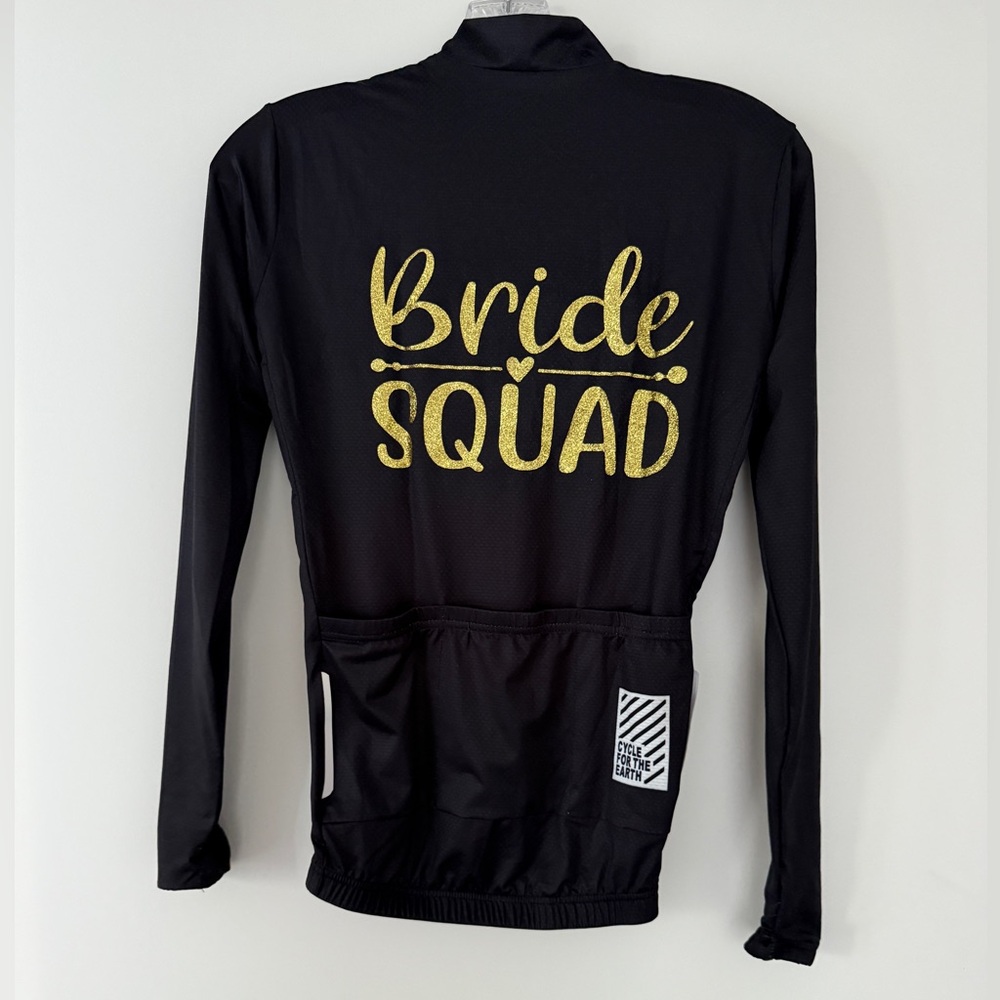Black Long Sleeve Cycling Jersey